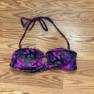 Converse Purple Bikini Top